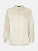 ydence blouse lindsey ecru glans goud hartjes knopen
