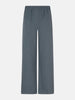 ydence pants yade denim blue broek wijde pijpen elastische tailleband grijs blauw