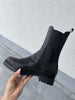 Tango chelseaboots enkellaarzen julie 8m black zwart print leather leder