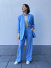 JXmary rlx  linen hw pant pnt silver lake blue brede broek kostuum lichtblauw hoge taille jjxx