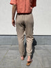 KAmilia cropped pants chinchilla kaffe enkellengte broek zakken cargo beige ecru