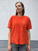 JDYterry s/s top fiesta badstof top set rood oranje