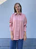 FQnira shirt rose dawn freequent losvallende blouse oudroze zalmroze