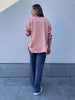 FQnira shirt rose dawn freequent losvallende blouse oudroze zalmroze