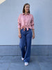 FQnira shirt rose dawn freequent losvallende blouse oudroze zalmroze