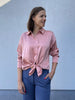 FQnira shirt rose dawn freequent losvallende blouse oudroze zalmroze