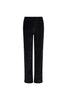 Lofty Manner trouser chella black broek elastische tailleband hoge taille zwart glitter velours