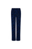 Lofty Manner trouser chella blue black broek elastische tailleband hoge taille blauw zwart print glitter