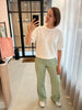 Lofty Manner trouser delphine mint green broek muntgroen