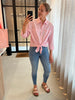 JDYfina mw skinny ank jns mb noos medium blue denim halfhoge taille enkellengte blauw