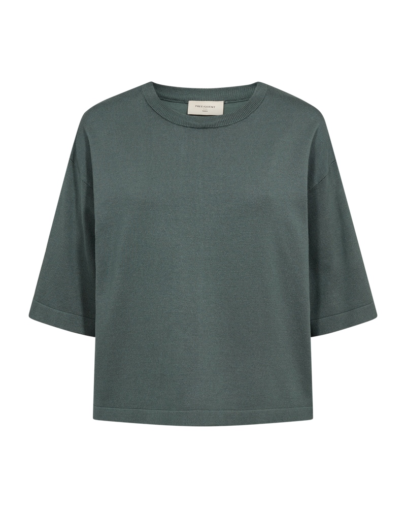 FQCONNY-PULLOVER dark forest
freequent trui halflange mouwen ronde hals tijmgroen