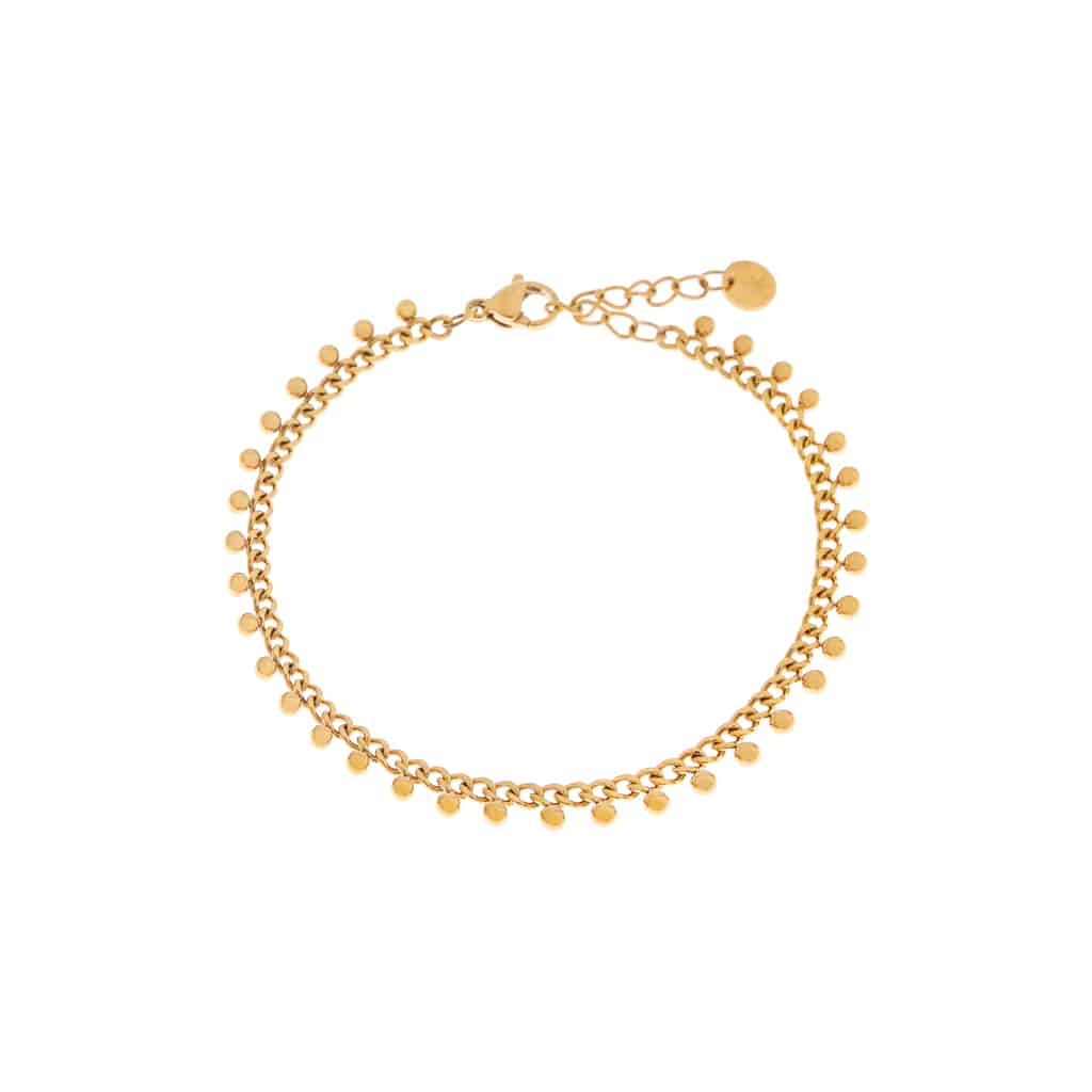 Baby dots bracelet gold label kiki