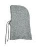 PCNAMBI BALACLAVA NOOS BC light grey melange pieces balaclava zacht grijs
