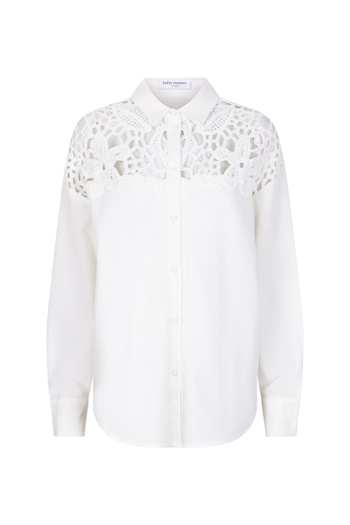 blouse anissa lofty manner wit crochet linnen