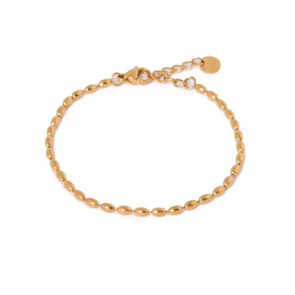 Bones bracelet gold label kiki