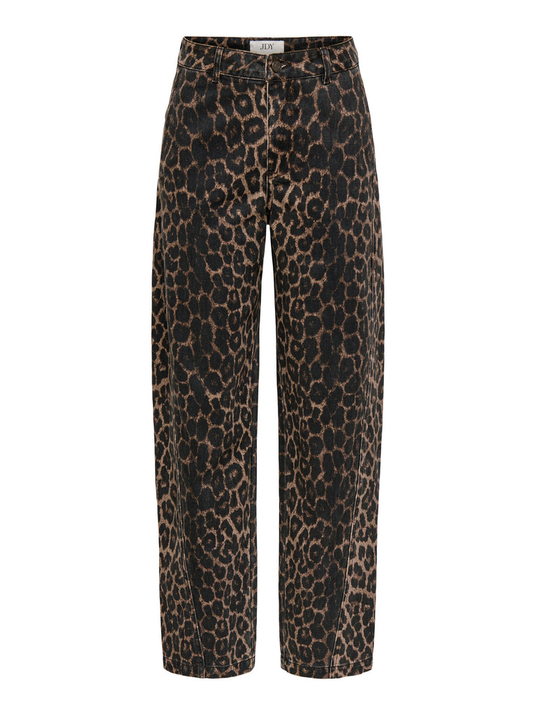 JDYBAY HW BARREL AOP PANT PNT fossil leo broek leopard