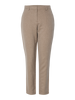 PCBOSELLA MW ANKLE GLITTER PANT NOOS Fossil GOLD LUREX pieces rechte broek taupe goud glitter