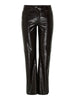 JDYCOSMO MW STRAIGHT PANT PNT black bean broek leather-look faux leather bordeaux