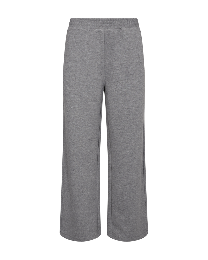 fqember pants medium grey melange freequent broek joggingbroek grijs
