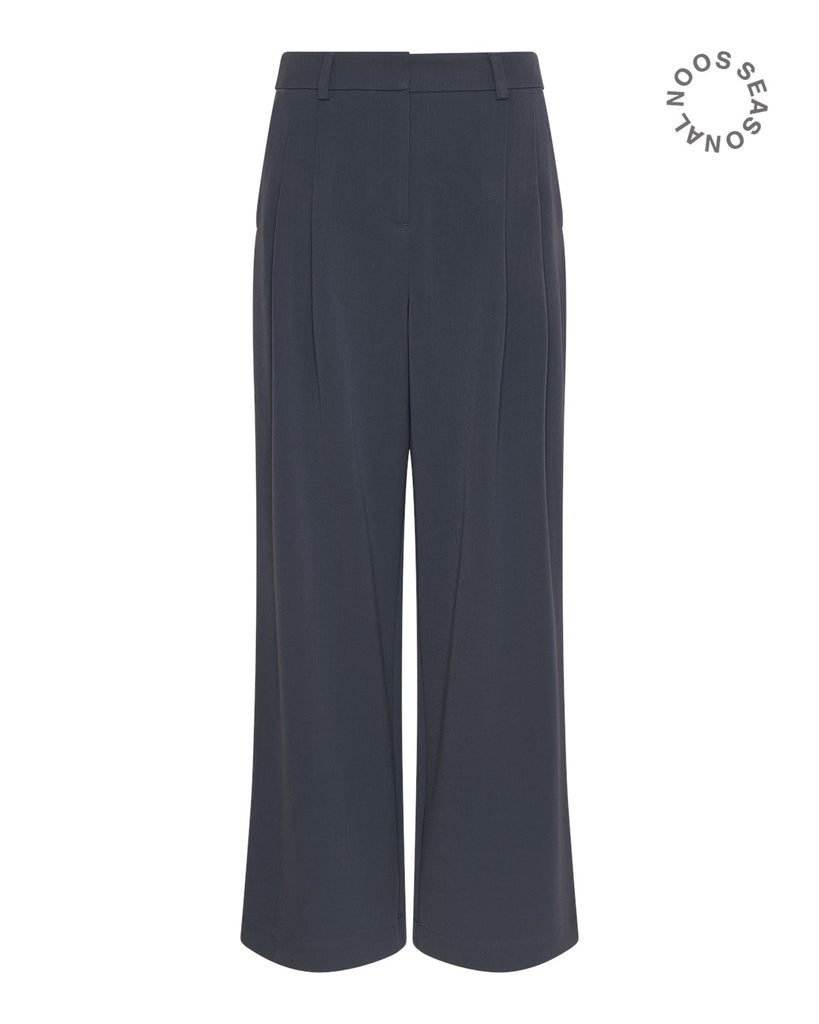 MSCHHenrika HW Pants india ink msch copenhagen broek blauwgrijs
