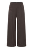 IHKATE JACQUARD LONG PA9 BLACK BROWN HERRINGBONE - Black ichi broek bruin zwart