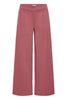 IHkate sus long wide pa2 maroon red ichi broek elastische tailleband comfortabel donkerroze