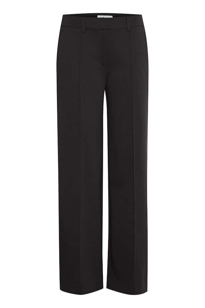 IHkate sus office wide pants black ichi broek zwart