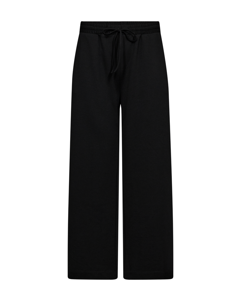 FQNANNI-PANTS black freequent broek zwart