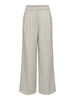 JDYRILEY LIFE HW WIDE PANT TLR oatmeal melange beige grijs broek wijde pijpen linnen