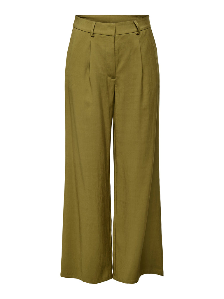 JDYzenya mw wide pant pnt fennel seed lange broek losvallend olijfgroen stijlvol