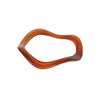 BROWN WAVE BRACELET BRUIN BANGLE LABEL KIKI