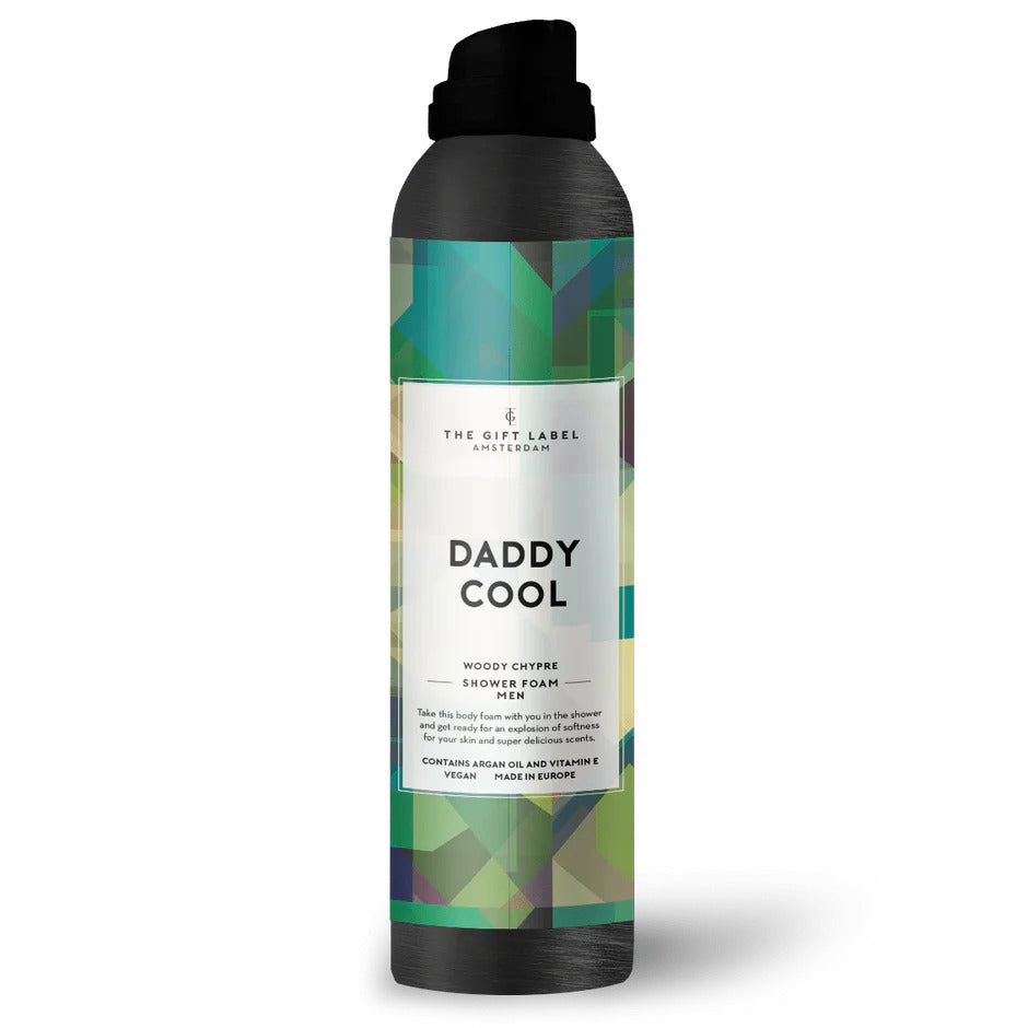 doucheschuim daddy cool cadeau man papa dad the gift label