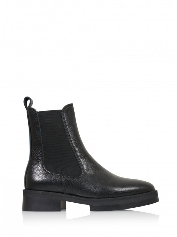 chelsea enkellaarsjes zwart boots barkly 100% leer dwars dwrs