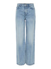 PCSELMA HW WIDE JEANS LB NOOS B light blue denim pieces jeans lichtblauw