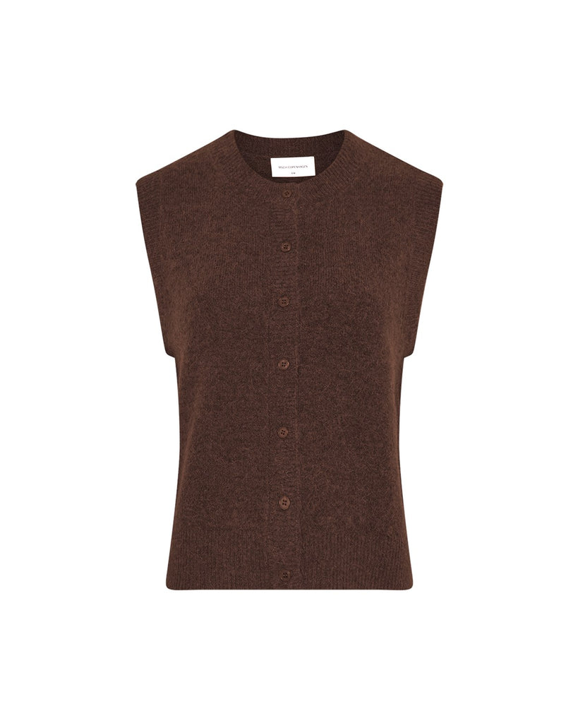 MSCH Copenhagen bondie hope vest hot fudge bruin