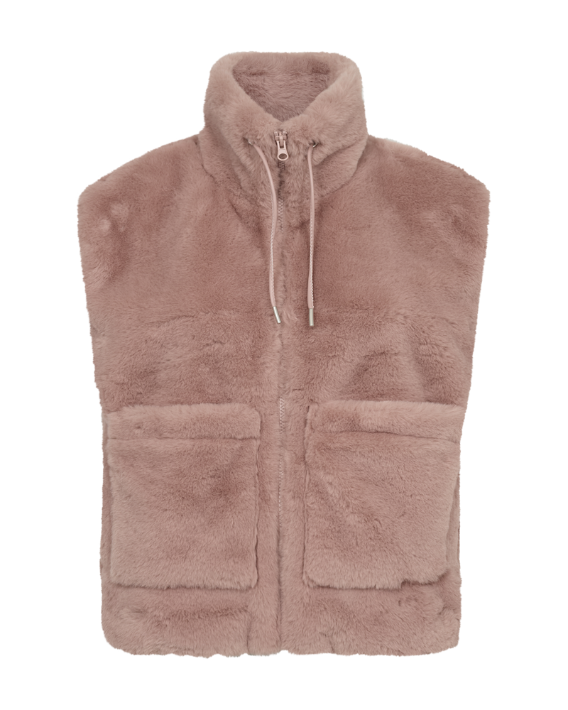 FQFONY-WAISTCOAT pale mauve freequent gilet 
