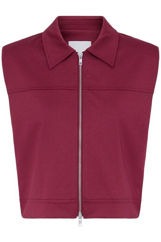 IHKATE WA2  Rhododendron - Red ichi bodywarmer gilet vest framboos rits