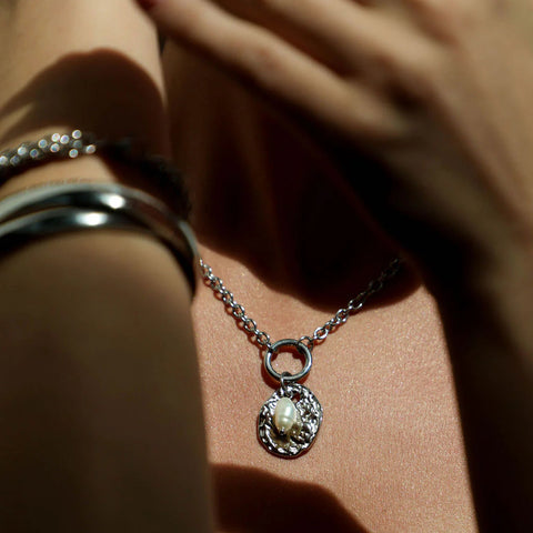 maste antwerp halsketting aurelie zilver stainless steel