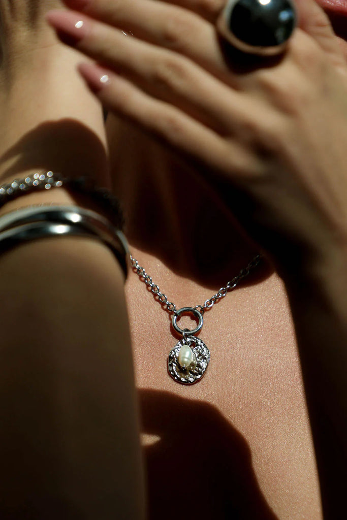 maste antwerp halsketting aurelie zilver stainless steel