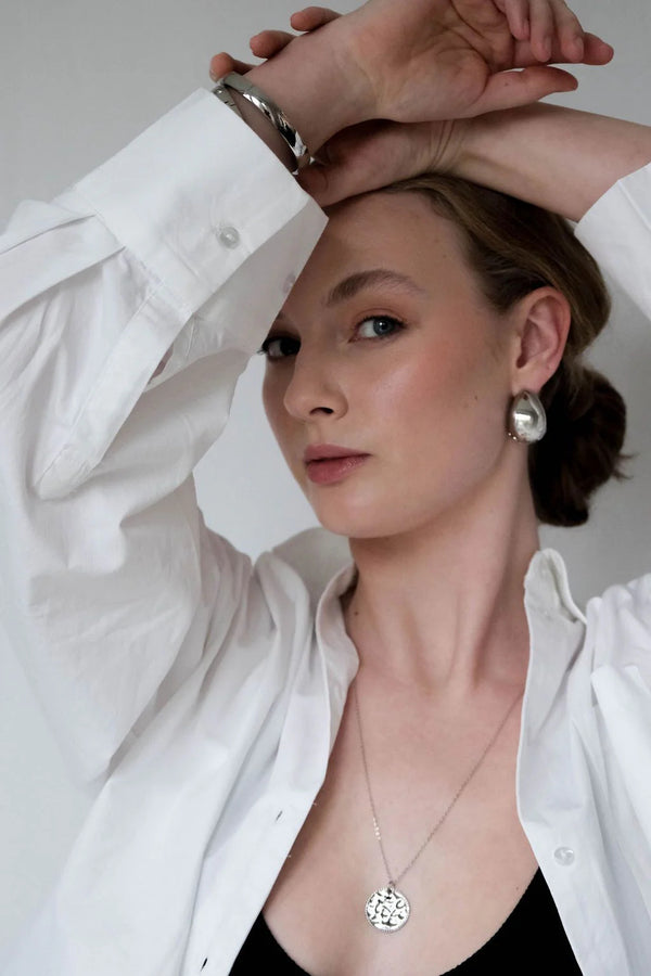 masté antwerp halsketting lola zilver stainless steel