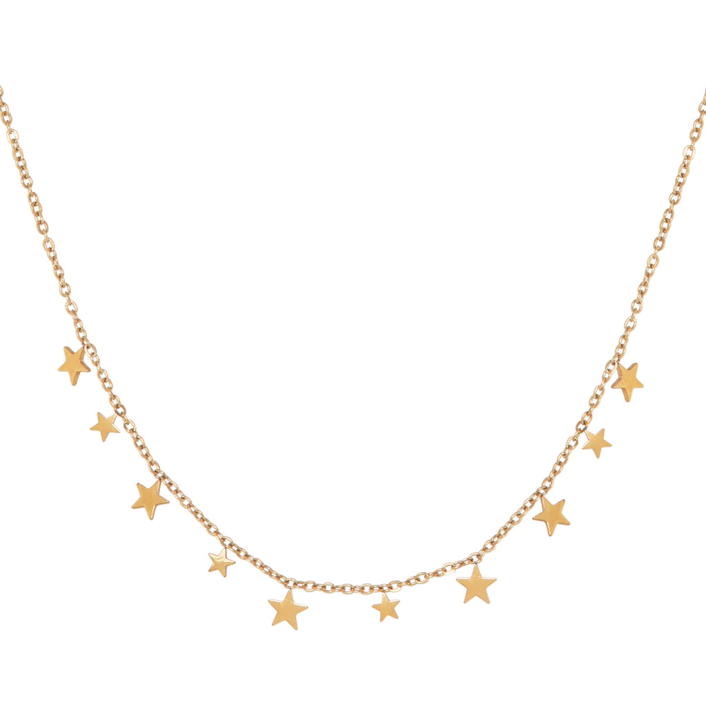 Starborn necklace gold label kiki