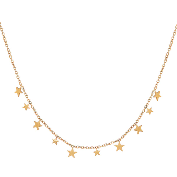 Starborn necklace gold label kiki