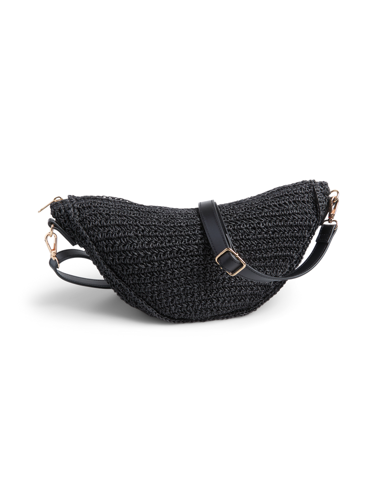 PCamanda summer bumbag black pieces handtas schoudertas riem zwart