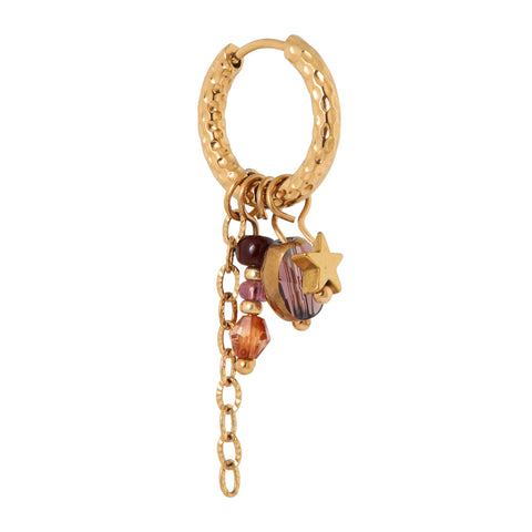 LABEL KIKI HOOP BILLY GOLD GOUD