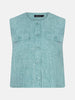 ydence gilet amanda turquoise