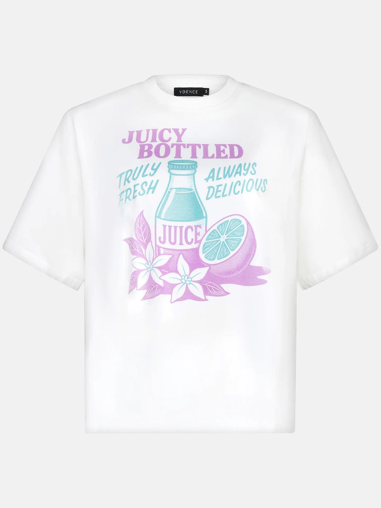 ydence t-shirt juicy bottle violet