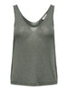 JDYSHINE LIFE S/L TOP KNT kambaba melange gebreide top kaki