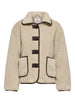 JDYNOELLA TEDDY JACKET OTW NOOS cement jas teddy beige bruin