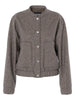 PCRILEY BOMBER JACKET BC pieces bomber jas beige bruin taupe