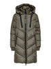 JDYSKYLAR LIFE HOOD JACKET OTW NOOS vetivar black gewatteerde jas zachtgroen kaki
